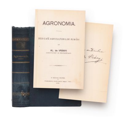 Al. de Vranyi, Agronomia, 1893