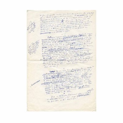 Constantin Noica, Jurnal XV, manuscris de 3 file