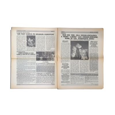Publicația „Infractorii vechi și noi”, Anul I, Nr. 1, iulie 1995