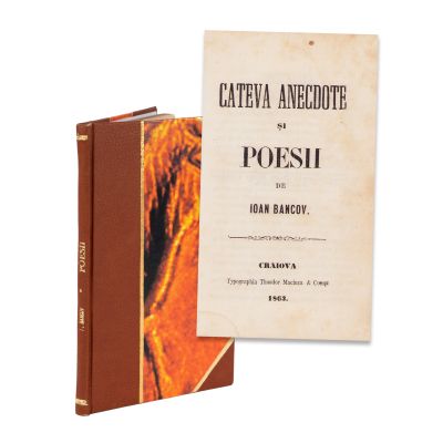 Ioan Bancov, Câteva anecdote și poesii, 1863