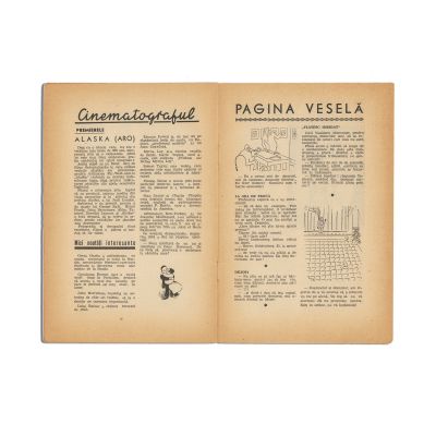 Publicația „Comedia”, Anul I, Nr. 1, 27 noiembrie 1938