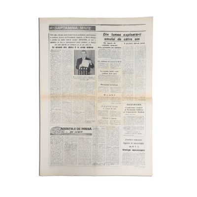 Publicația „Săptămâna Mare”, Anul I, Nr. 1, serie nouă, 1991