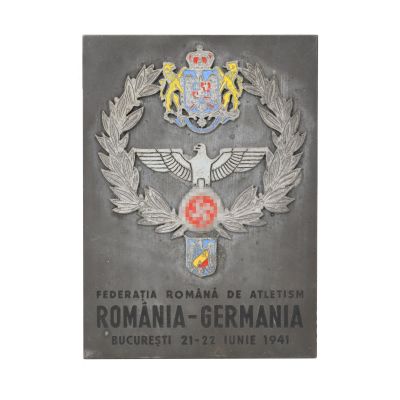 Plachetă, Federația Română de Atletism, 1941