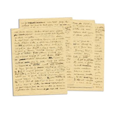 Mircea Eliade, manuscris literar despre Hypatia din Alexandria