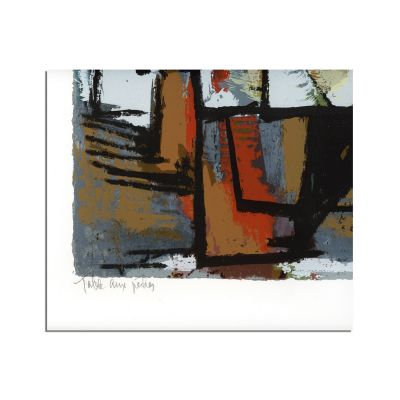 Marcel Iancu, Table aux peches, serigrafie