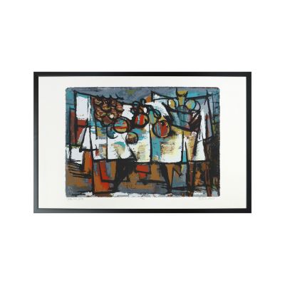 Marcel Iancu, Table aux peches, serigrafie