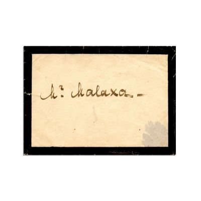 Regina Maria, scrisoare olografă adresată lui Nicolae Malaxa 