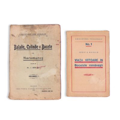 Iosif E. Nachiu, Viața viitoare în bocetele românești + Pr. I. Bîrlea, Balade, Colinde și Bocete din Maramureș, 1924
