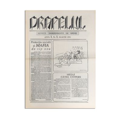 Publicația „Drapelul”, Anul I, Nr. 1, martie 1991
