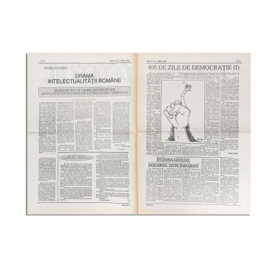 Publicația „Drapelul”, Anul I, Nr. 1, martie 1991