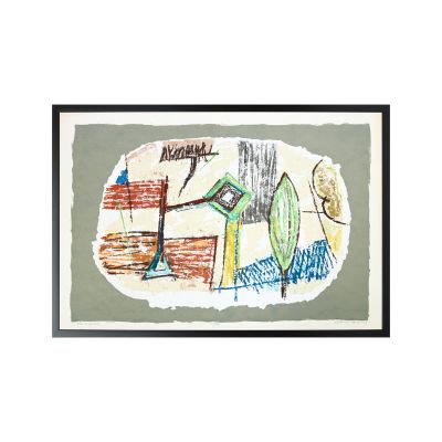 Marcel Iancu, Porte du paradis, serigrafie