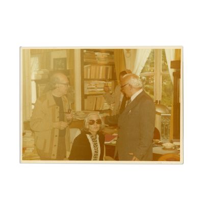 Mircea și Christinel Eliade, fotografie de arhivă, cca. 1980