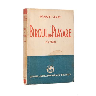 Panait Istrati, Biroul de plasare, 1934, cu dedicație pentru Constantin Graur