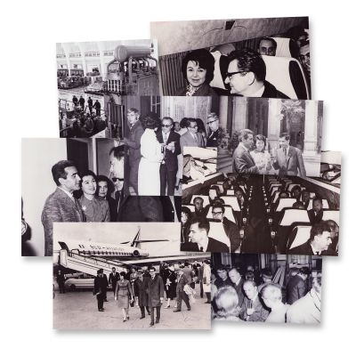 Mihnea Gheorghiu și Anda Boldur, 12 fotografii de epocă