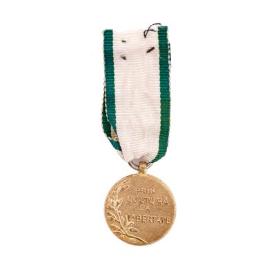 Miniatura medaliei „Meritul Cultural”, clasa I, model 1931