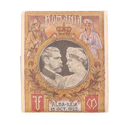 Colecție de 11 cutii de chibrituri de la Încoronare, 1922 