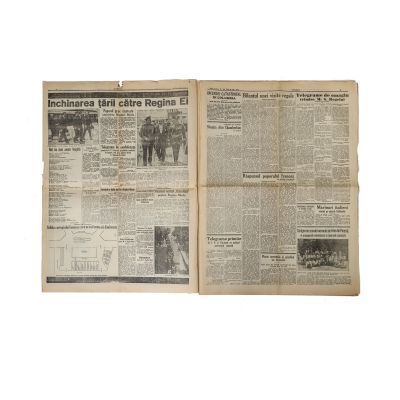 Publicația „Universul”, Regina Maria a pornit pe calea eternității, 25 iulie 1938