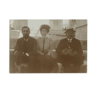 Comandorul Pavel Popovăț, scrisoare olografă, 17 iunie 1914 +  patru fotografii de epocă