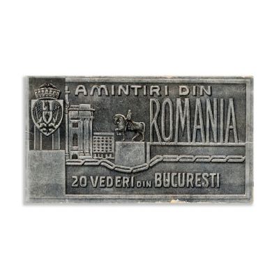 Amintiri din România, carnet cu 20 de vederi din București, cca. 1920