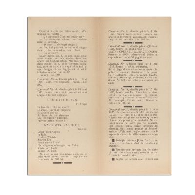 Publicația „Scriitorul de Mâine”, Anul I, Nr. 1, 15 aprilie 1935