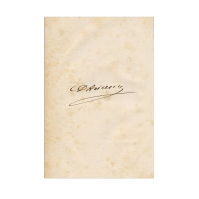 C. D. Aricescu, Istoria revoluțiunii române de la 1821, colligat cu Acte justificative la istoria revoluțiunii române, cu semnătura autorului