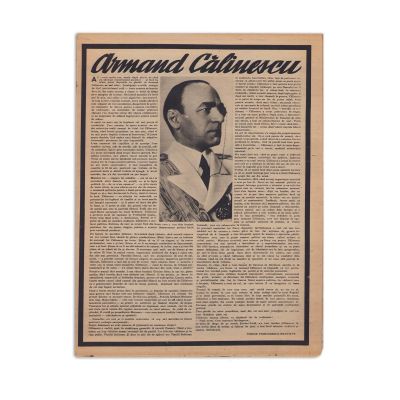 Publicația „Realitatea  Ilustrată”, Anul XII, 26 septembrie 1939 - Număr închinat lui Armand Călinescu