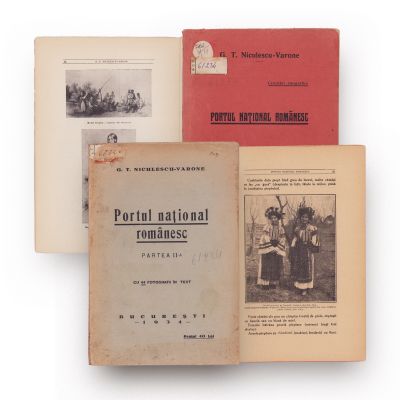 G. T. Niculescu-Varone, Portul național românesc, 1933-1934, două volume