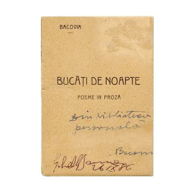 George Bacovia, Bucăți de noapte, 1926