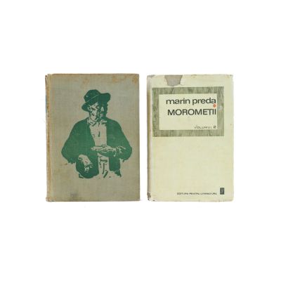 Marin Preda, Moromeții, 1967, cu dedicație olografă, două volume