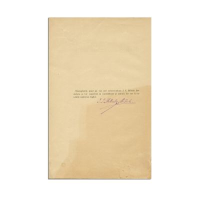 I. Heliade-Rădulescu, Satirele și fabulele, 1883, cu dedicație olografă 