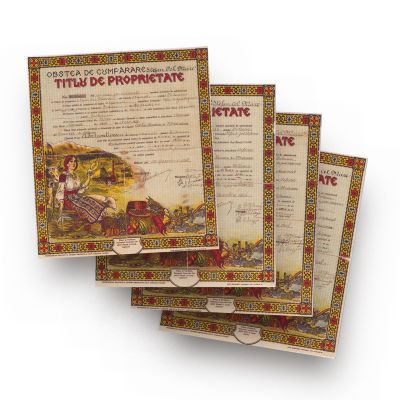 Patru titluri de proprietate, 1934