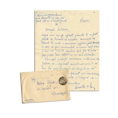 Haig Acterian și Sorana Țopa, două corespondențe pentru Mircea Eliade, 22 iulie 1933