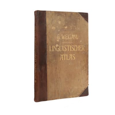 Gustav Weigand, Linguistischer Atlas des dacorumänischen Sprachgebietes [Atlas lingvistic al zonei de limbă daco-română], 1909 