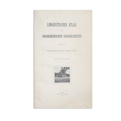 Gustav Weigand, Linguistischer Atlas des dacorumänischen Sprachgebietes [Atlas lingvistic al zonei de limbă daco-română], 1909 