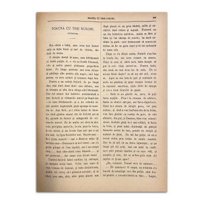 Convorbiri Literare, anul IX, nr. 7, 1 octombrie 1875, cu „Soacra cu trei nurori” de Ion Creangă