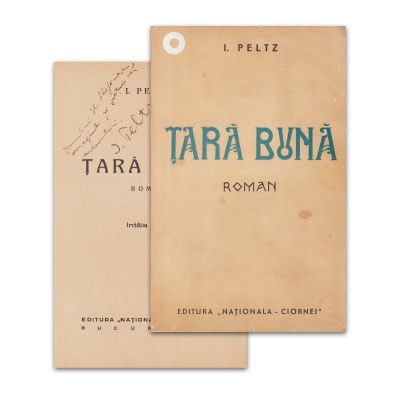 I. Peltz, Țară bună, cu dedicație 