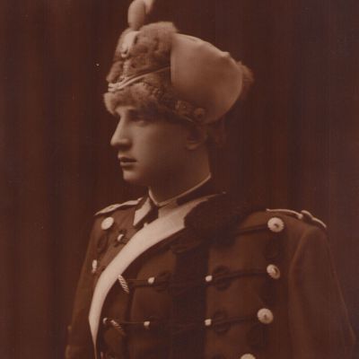 Ofițer român, fotografie de epocă 