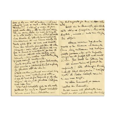 Rica Botez, scrisoare pentru Mircea Eliade, 25 octombrie 1932