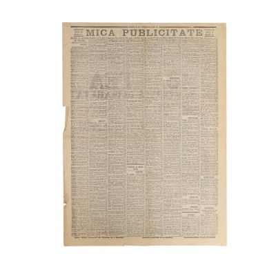 Publicația „Universul”, 19 februarie 1916, Ediție specială dedicată decesului reginei Elisabeta