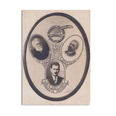 Familia Brătianu, fotografie de epocă, atelier N. Ioanid, 1931