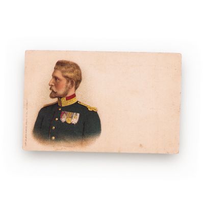 Principele moștenitor Ferdinand, carte poștală litografiată, cca. 1900