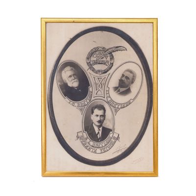 Familia Brătianu, fotografie de epocă, atelier N. Ioanid, 1931