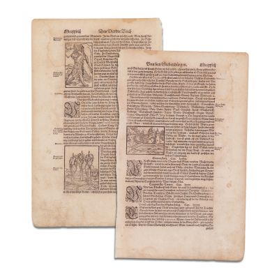 Pagină din Cosmographia lui Sebastian Münster, 1588, referitoare la Vlad Țepeș - Dracula