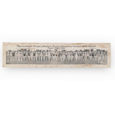 Reprezentantele Europei și Americii la Concursul internațional de frumusețe din Galveston, 9 august 1930