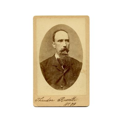 Theodor Rosetti, fotografie de epocă