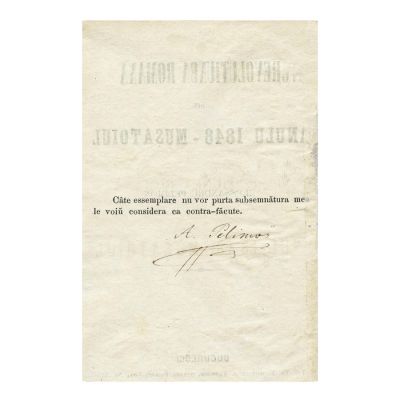 Alexandru Pelimon, Revoluțiunea română din anul 1848 - Mușătoiul, cu semnătura autorului