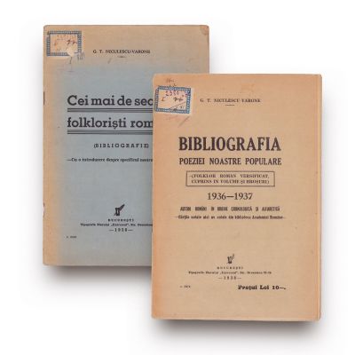 Trei broșuri despre folcloriști și poezia populară, 1923-1938