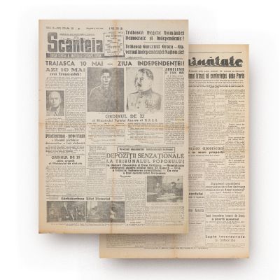 Publicația „Scânteia”, 11 mai 1946 - „Trăiască 10 mai - ziua independenței!”