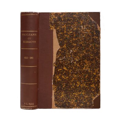 A. G. Hudic, Programe cu subiecte 1906-1910