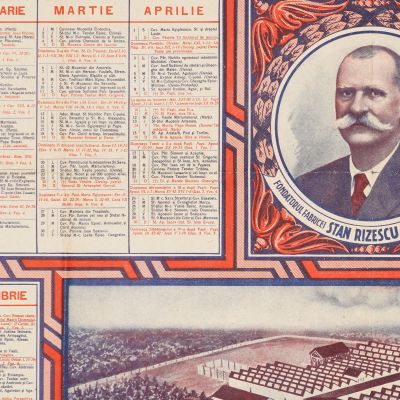 Țesătoria Mecanică „Stan Rizescu”, calendar pe anul 1939